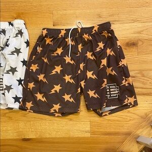 Eric Emmanuel shorts. (Both included fit like large)